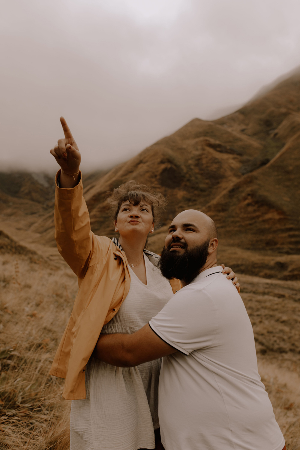 Séance photo couple à la montagne - Photographe Auvergne