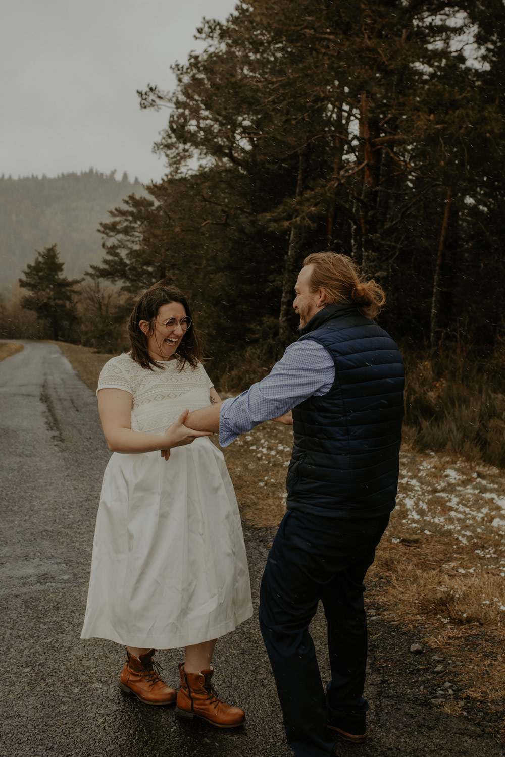 Séance photo couple à la montagne - Photographe Auvergne